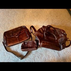 Jack George’s Leather Luggage Set!